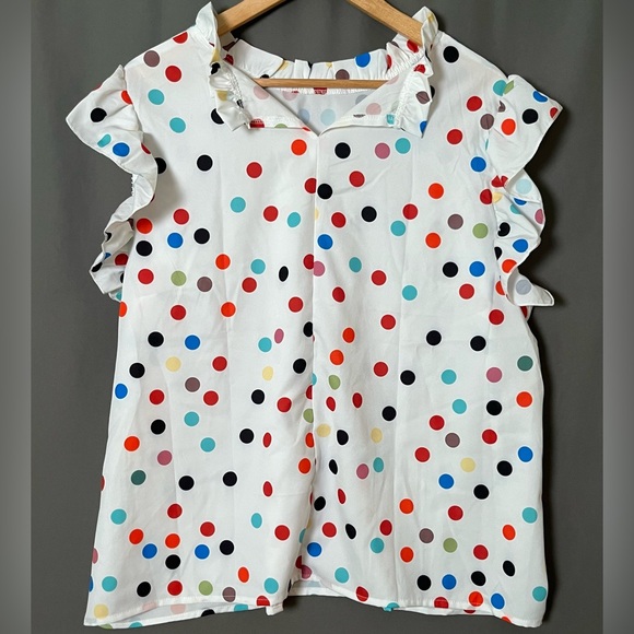 Shein Curve 2xl Multi Pattern Blouses - Lot of 4 - Picture 10 of 16